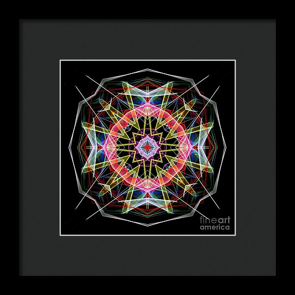 Mandala 3313 - Framed Print