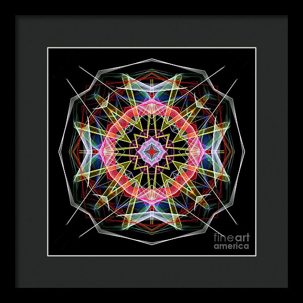 Mandala 3313 - Framed Print