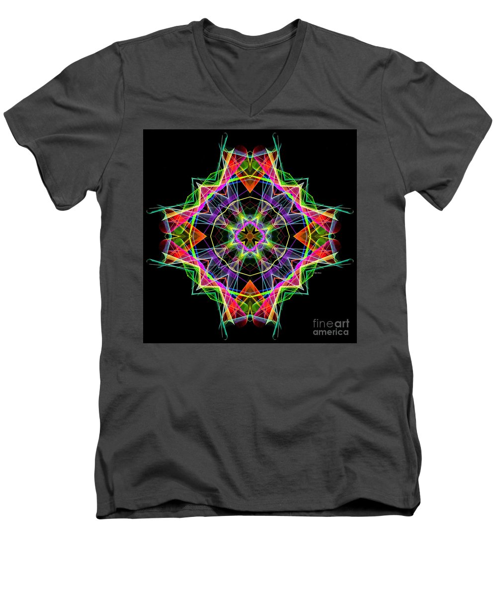Mandala 3324a - Men's V-Neck T-Shirt