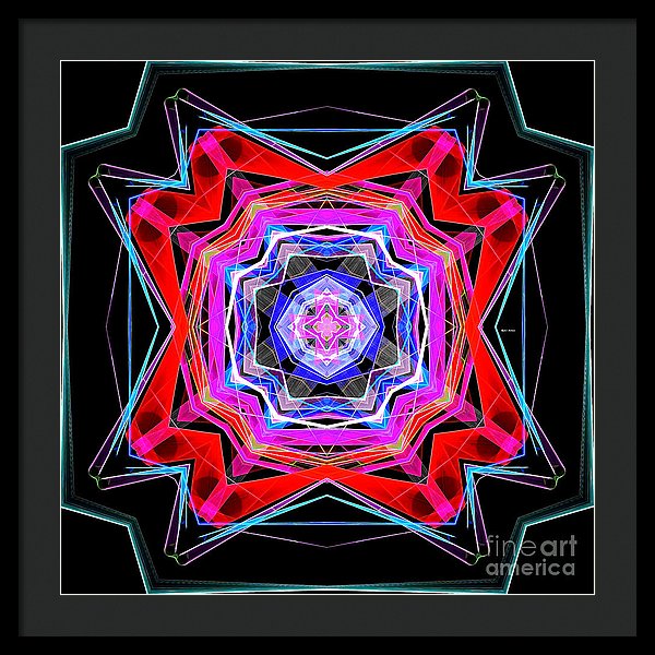 Mandala 3325 - Framed Print