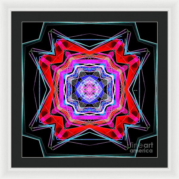 Mandala 3325 - Framed Print