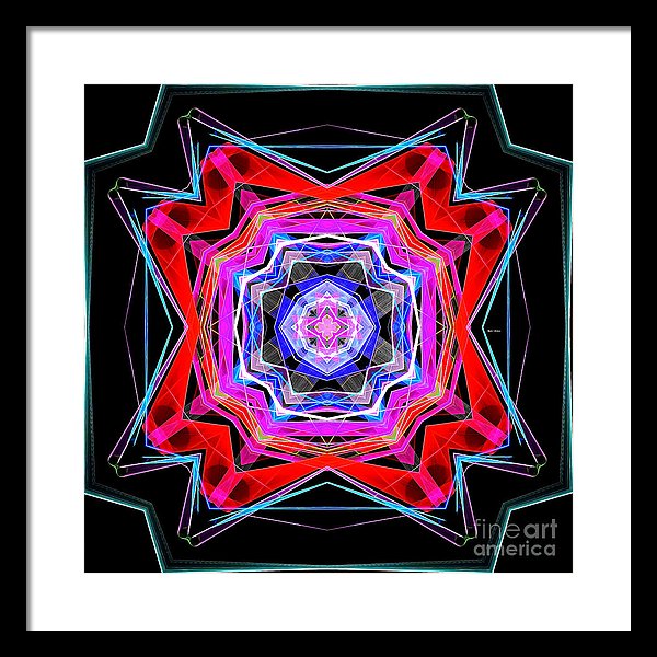 Mandala 3325 - Framed Print