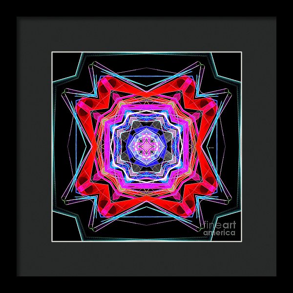 Mandala 3325 - Framed Print