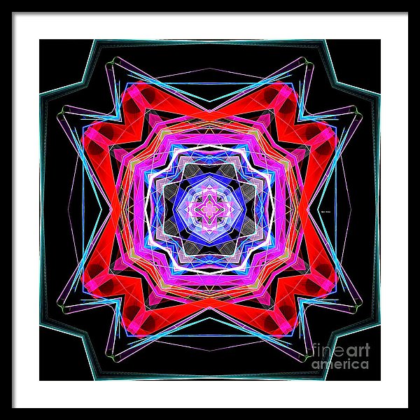 Mandala 3325 - Framed Print