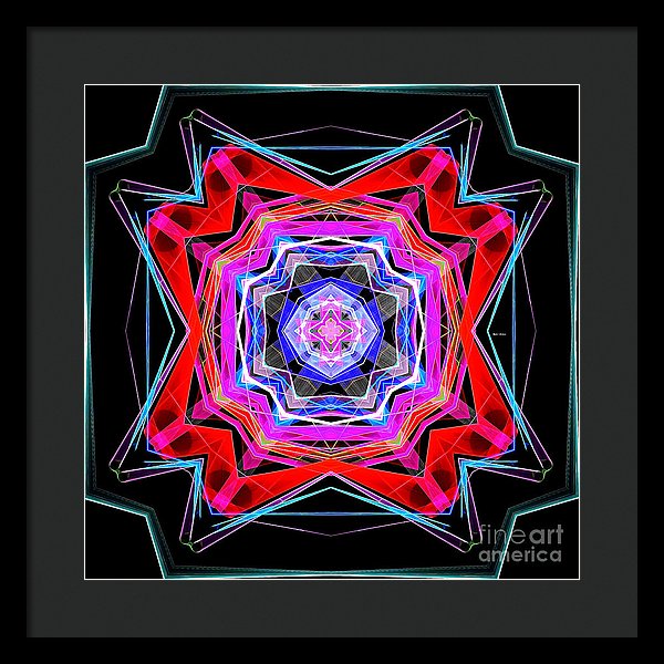 Mandala 3325 - Framed Print