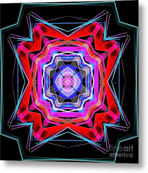 Mandala 3325 - Metal Print