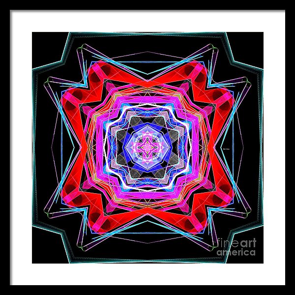 Mandala 3325 - Framed Print