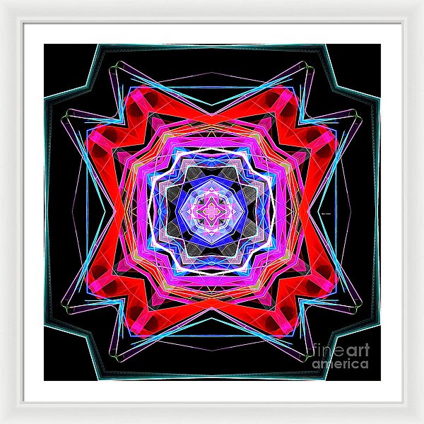 Mandala 3325 - Framed Print