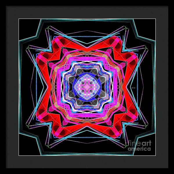 Mandala 3325 - Framed Print