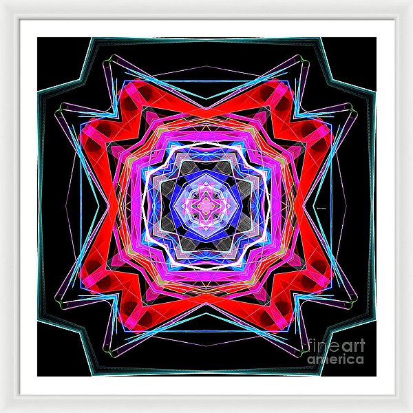 Mandala 3325 - Framed Print