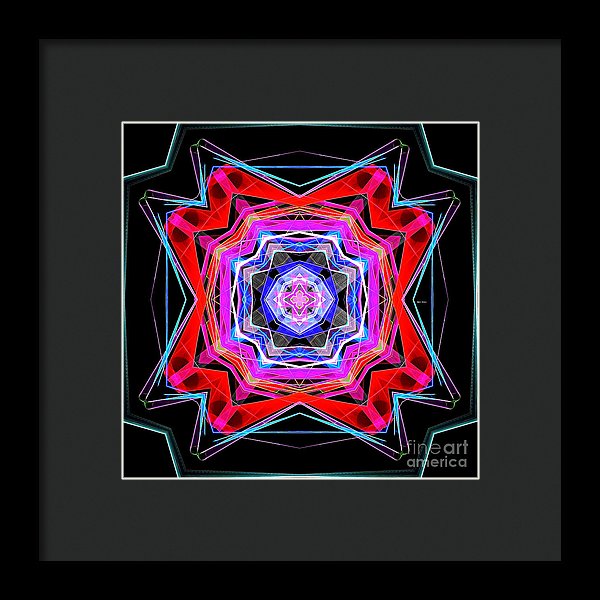 Mandala 3325 - Framed Print