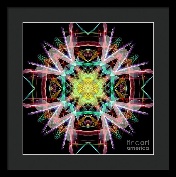 Mandala 3330 - Framed Print