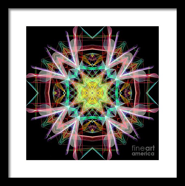 Mandala 3330 - Framed Print