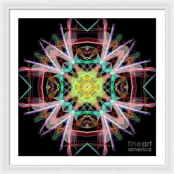 Mandala 3330 - Framed Print