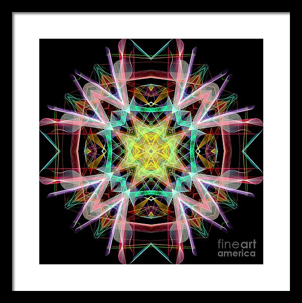 Mandala 3330 - Framed Print