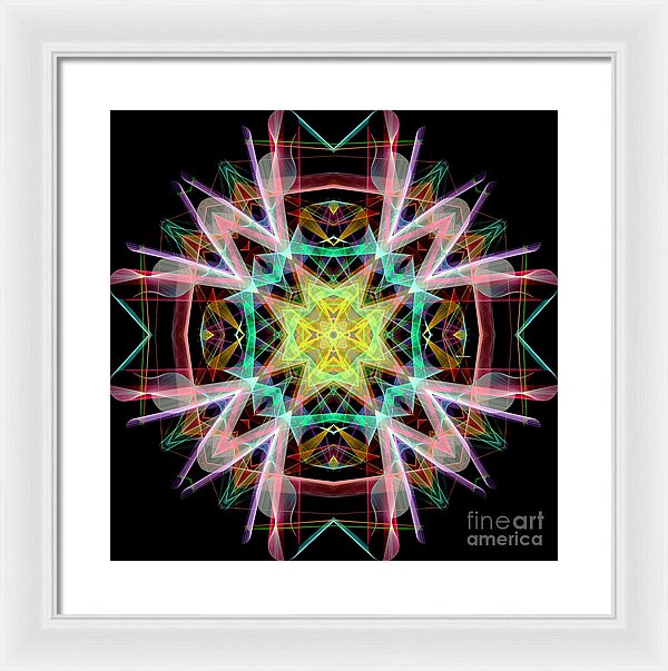 Mandala 3330 - Framed Print