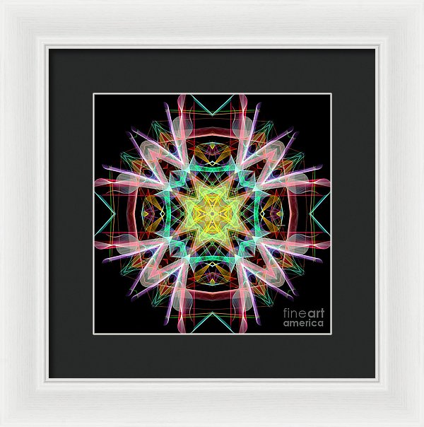 Mandala 3330 - Framed Print