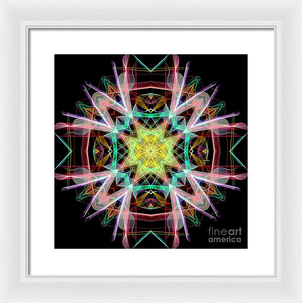 Mandala 3330 - Framed Print