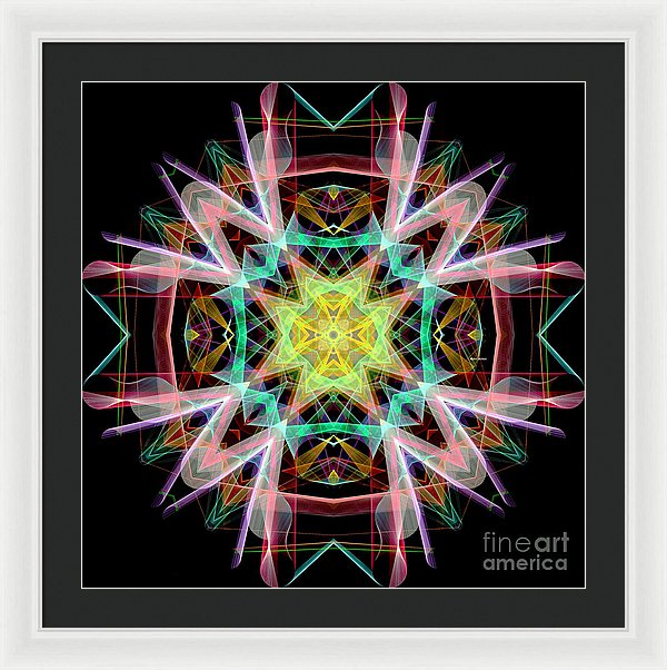 Mandala 3330 - Framed Print