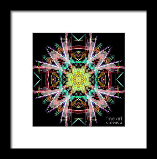 Mandala 3330 - Framed Print