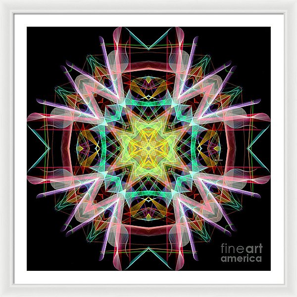 Mandala 3330 - Framed Print