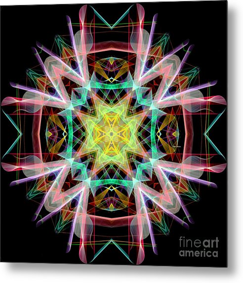 Mandala 3330 - Metal Print