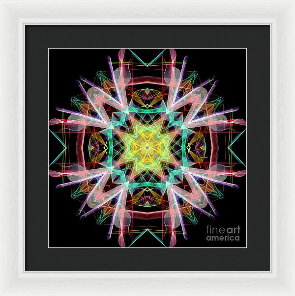 Mandala 3330 - Framed Print