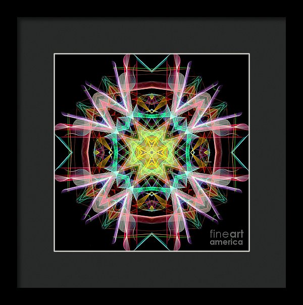 Mandala 3330 - Framed Print