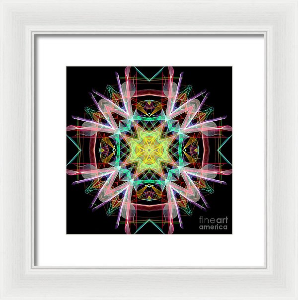 Mandala 3330 - Framed Print