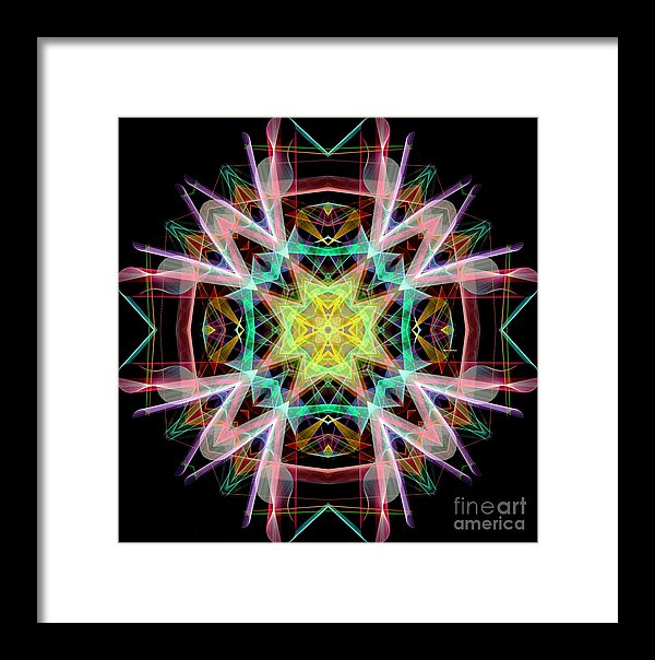 Mandala 3330 - Framed Print