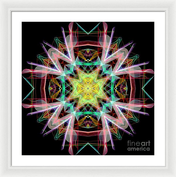 Mandala 3330 - Framed Print