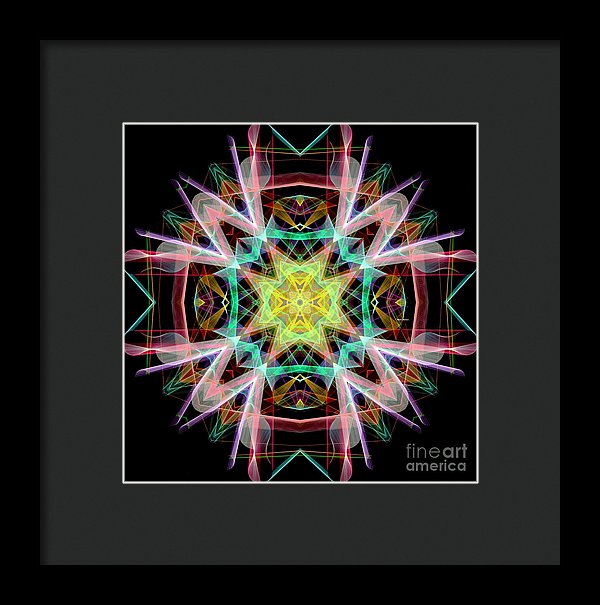 Mandala 3330 - Framed Print