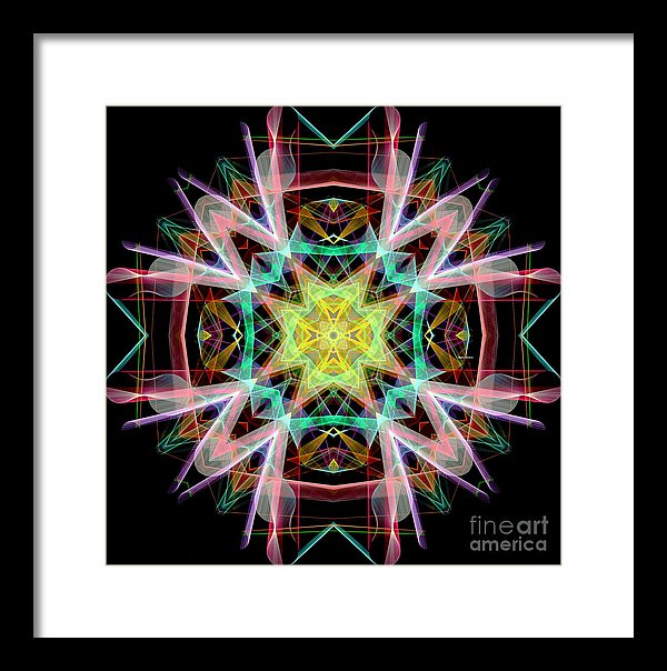 Mandala 3330 - Framed Print