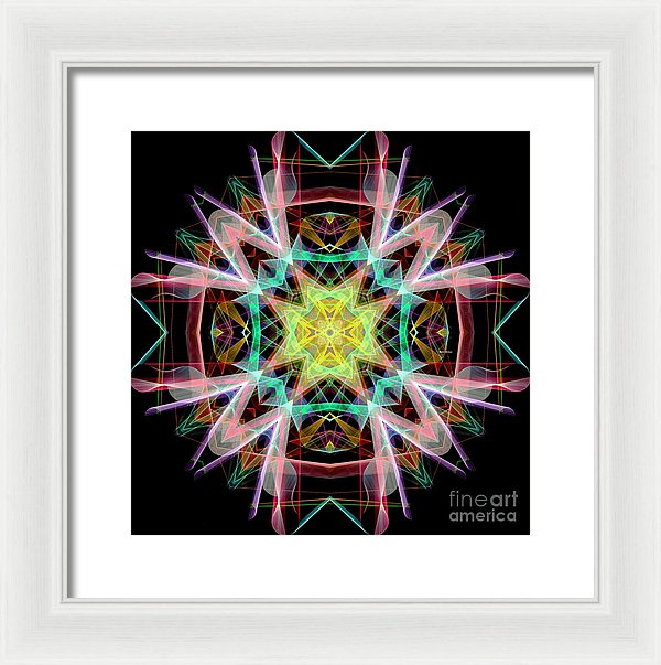 Mandala 3330 - Framed Print