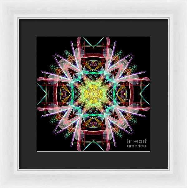 Mandala 3330 - Framed Print