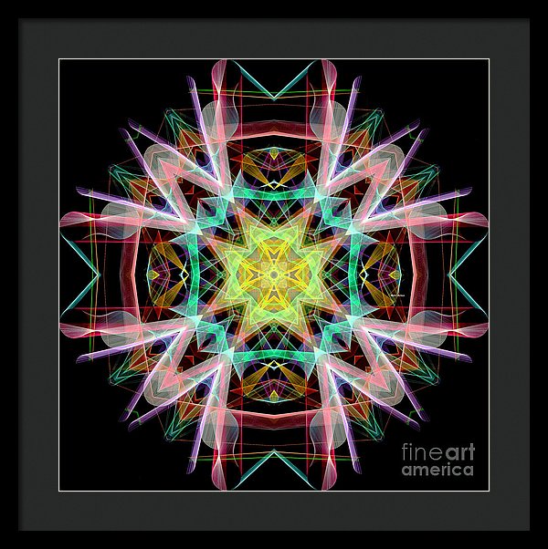 Mandala 3330 - Framed Print