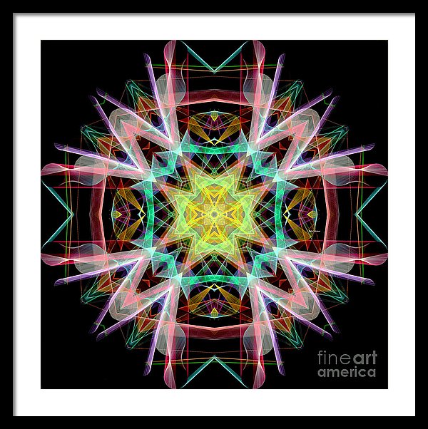 Mandala 3330 - Framed Print