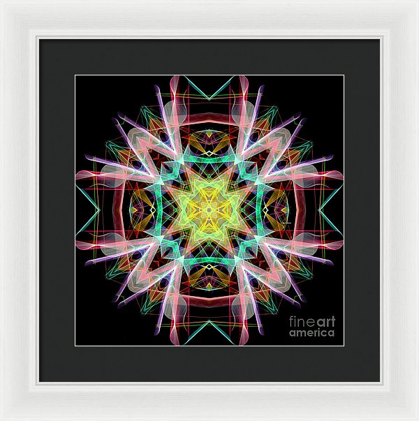 Mandala 3330 - Framed Print