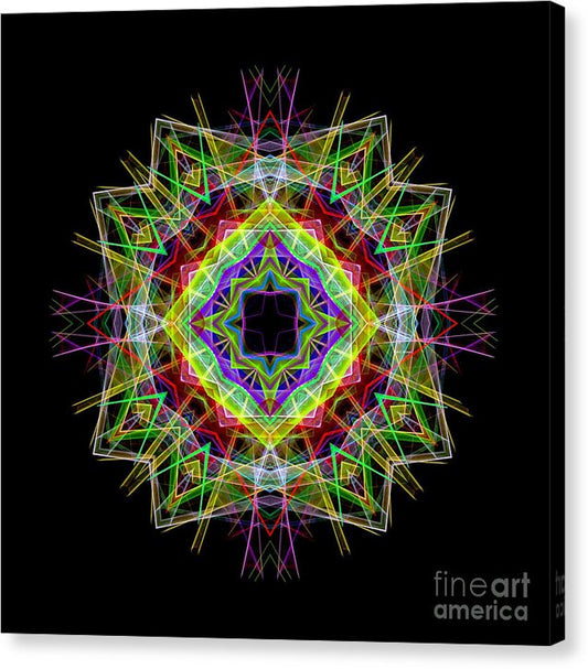 Mandala 3333 - Impression sur toile