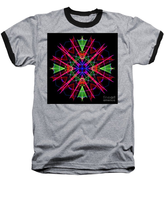 Mandala 3351 - Baseball T-Shirt