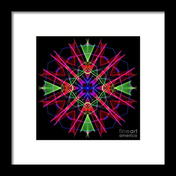 Mandala 3351 - Framed Print