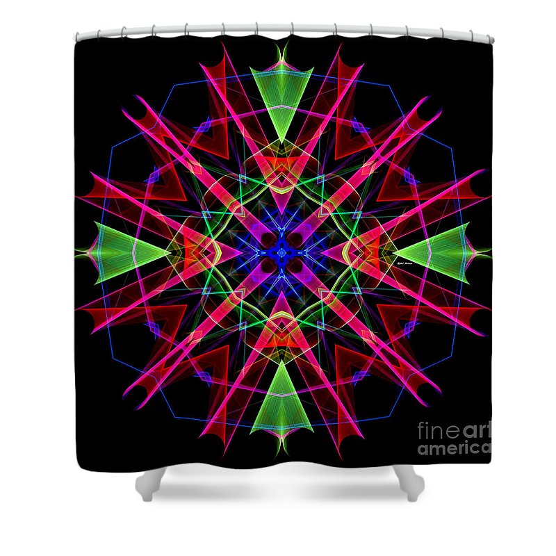 Mandala 3351 - Shower Curtain