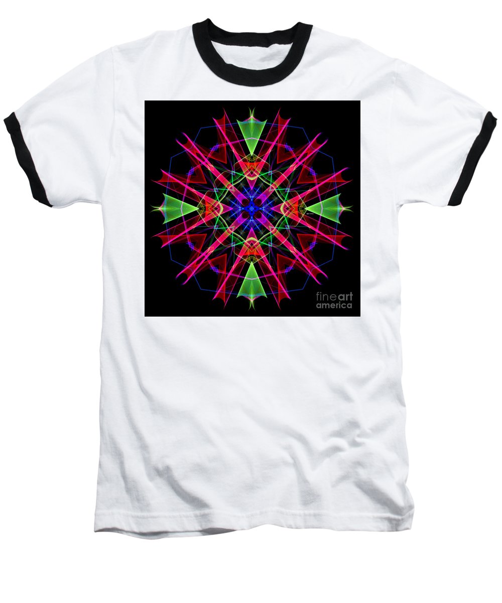 Mandala 3351 - Baseball T-Shirt