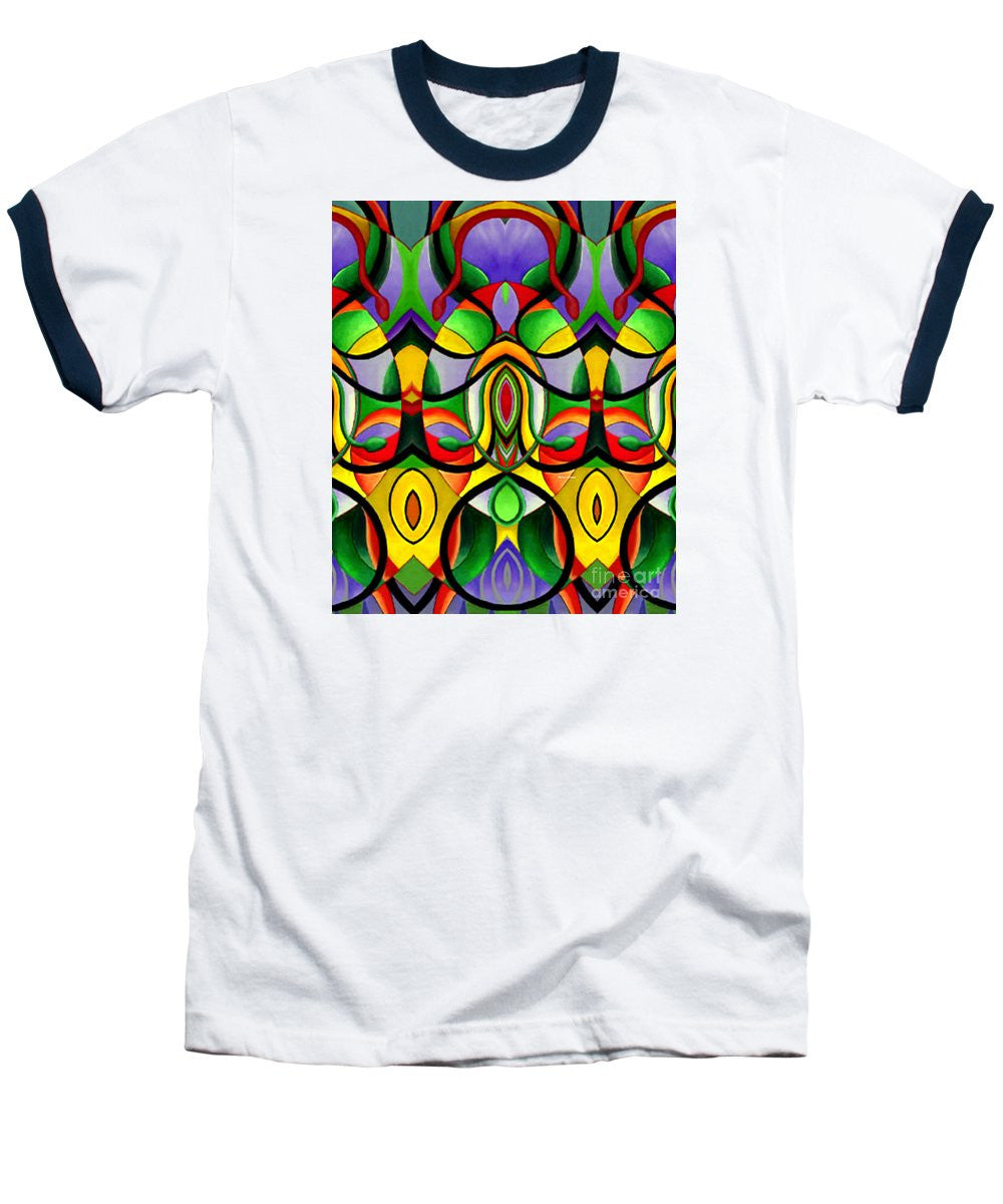 T-shirt de baseball - Mandala 9703