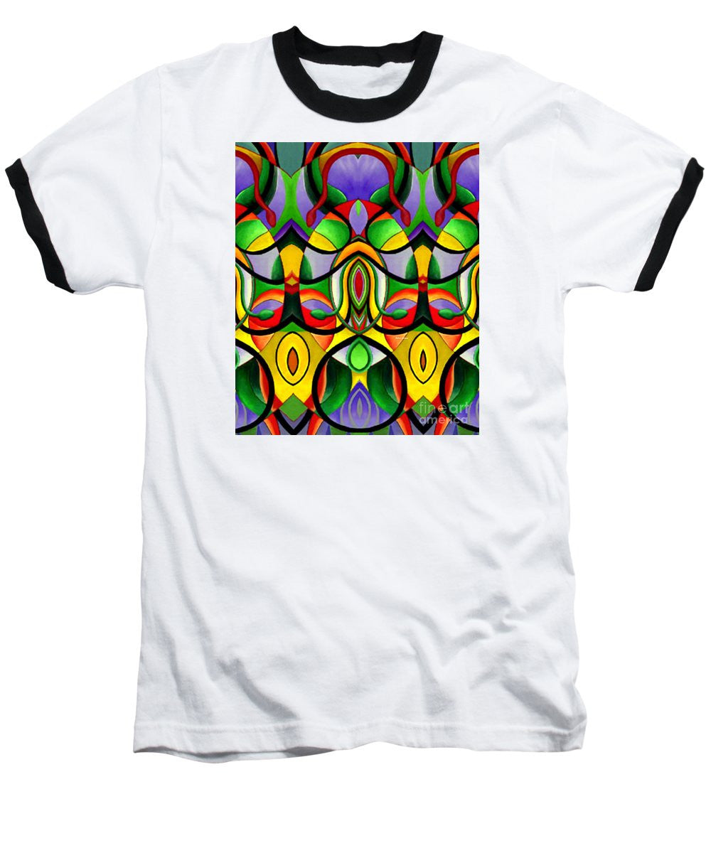 T-shirt de baseball - Mandala 9703