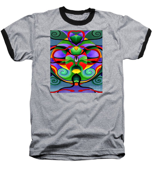 T-shirt de baseball - Mandala 9704