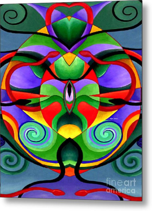 Metal Print - Mandala 9704