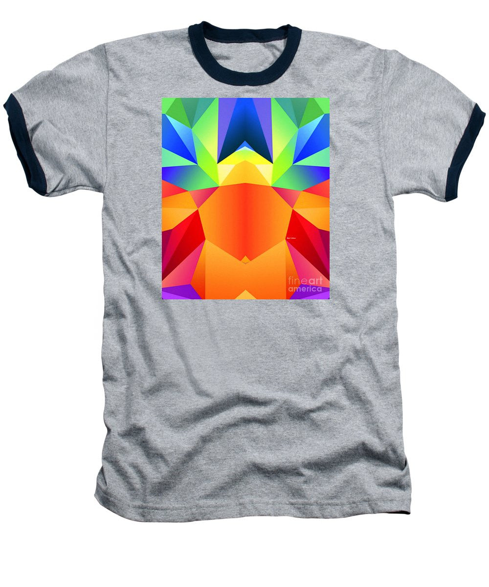 T-shirt de baseball - Mandala 9705