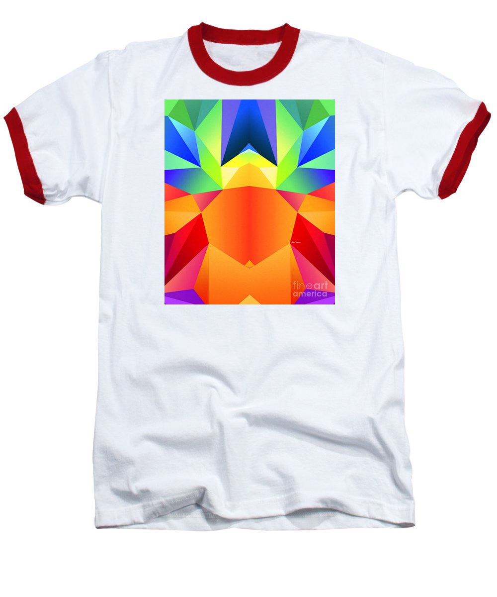 T-shirt de baseball - Mandala 9705