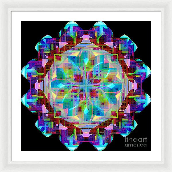 Impression encadrée - Mandala 9725